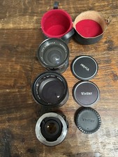 Lot Of 3 Vivitar 28mm Auto