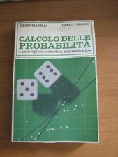 CALCOLO DELLE PROBABILITA' E PRINCIPI DI STATISTICA METODOLOGICA 1966