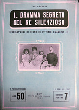 UGO D'ANDREA " IL DRAMMA SEGRETO DEL RE SILENZIOSO  N° 7 del 14/GEN/1951 "