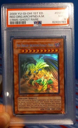 Psa yugioh red dragon - yugioh,