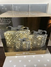 Set Scatole Regalo Natale LED