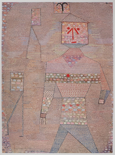 Paul klee personaggio felice - klee:,
