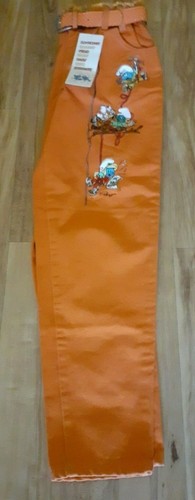 Smurf jeans a orange - by,