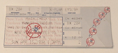 Biglietto yankees rangers - biglietto, mlb