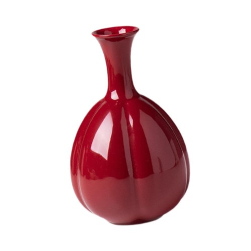 Vaso ceramica rosso rustico - ceramica,