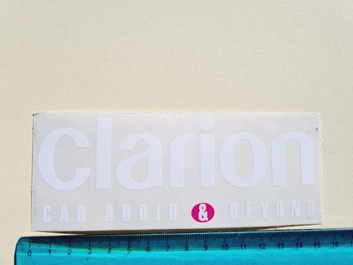 Adesivo clarion car audio - car,