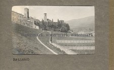 Fotografia originale amatoriale/Bassano del Grappa fuori le mura 1900ca.