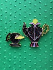 Disney Loungefly Villains Teiera Set Spille Malefica Bella Addormentata Glitter