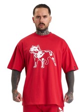 T-shirt Amstaff logo 2.0 rosso