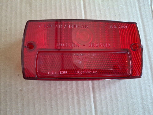 129 lente rossa fanalino - lente,