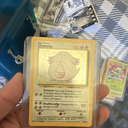 Pokémon tcg chansey set base - pokémon,
