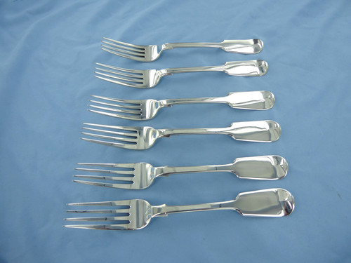 Antico set sei forchette - di,