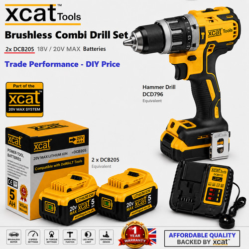 Dcd796 type brushless - dcd796-type, combi