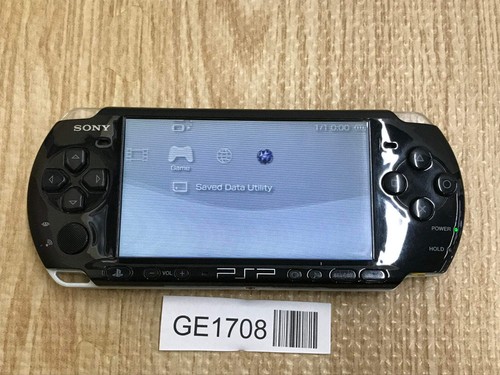 Psp 3000 piano black console - psp-3000,