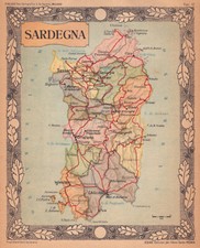 SARDINIA Map for the Holy Year