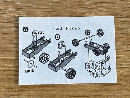 Beipackzettel bpz ford pick - ford,