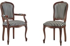 SEDIA/CAPOTAVOLA IN LEGNO IMBOTTITA E RIVESTITA CON TESSUTI ECOPELLE LUSSO 105