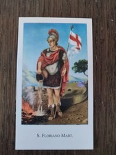 San Floriano Martire, Holy Card, Paco 425