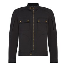 Belstaff Roberts Giacca da uomo in tela di cotone tecnico - Nero