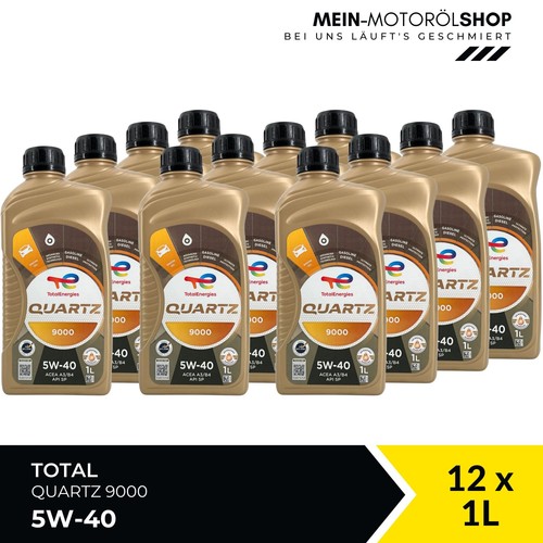 Total quartz 9000 vw 505 - 5w-40,