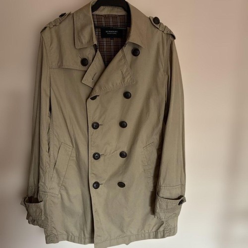 Trench uomo burberry black - trench,
