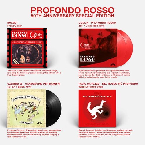 Goblin profondo rosso 50th - goblin,