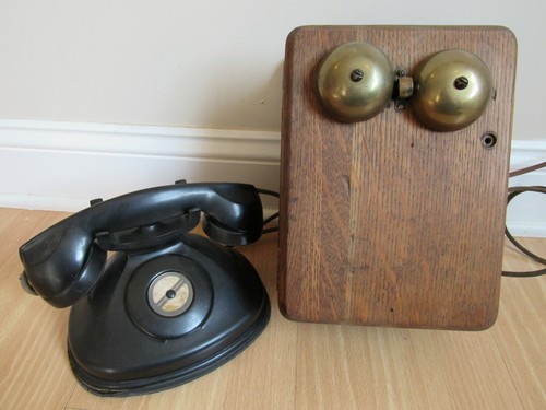 Antico telefono scrivania - telefono,