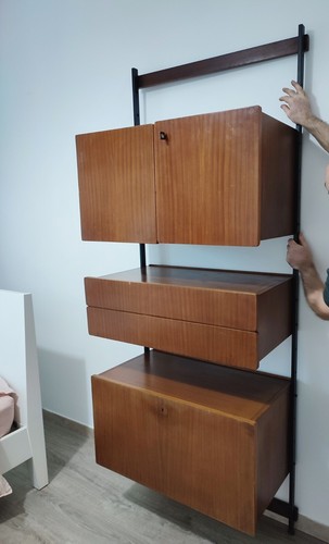 Libreria credenza vintage - libreria/credenza,