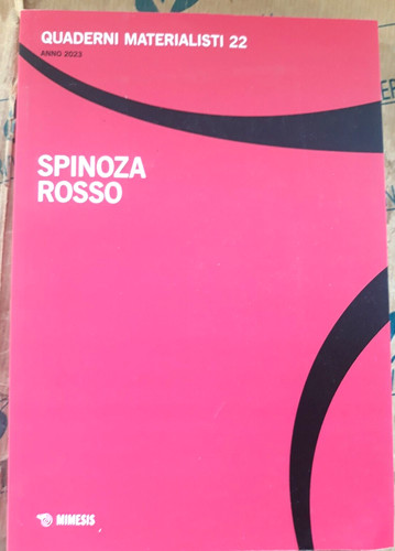Spinoza rosso quaderni - rosso,