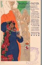 Ravenna Faenza Esposizione disegno Dudovich F. piccolo  spedita 