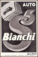 PUBBLICITA' 1930 AUTO EDOARDO
