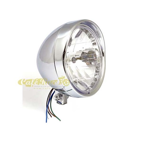 Faro anteriore cromato cruiser - anteriore,