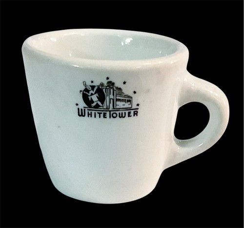 Tazza caffè vintage white - tazza,