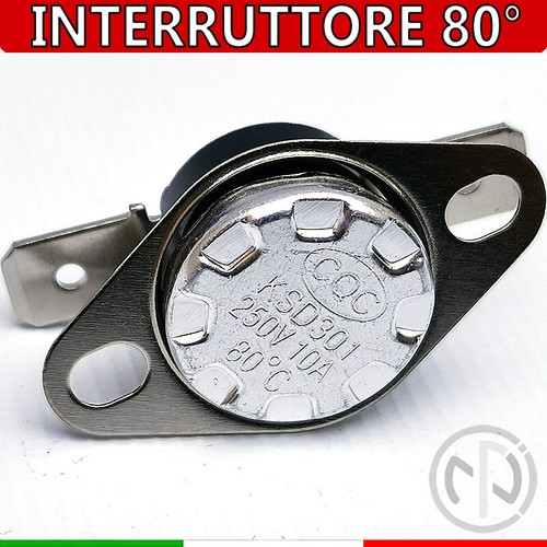 Interruttore termico c - termico, 80°c