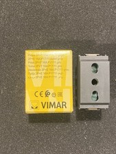 PRESA BIPASSO 16203 VIMAR IDEA GRIGIO