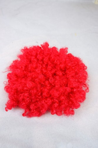 Parrucca riccia pazza - , rossa