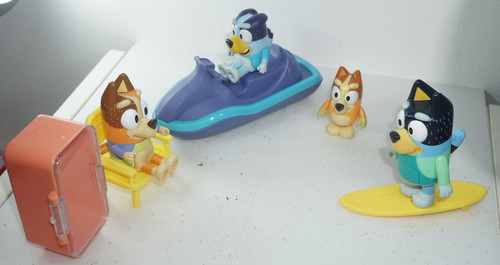Bluey beach summer fun - beach, set