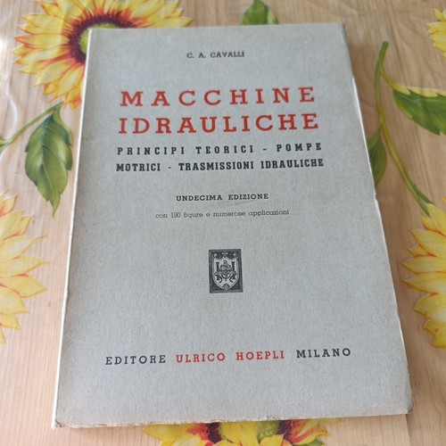 Macchine idrauliche a - -, c.