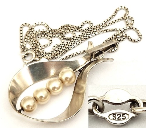 Pendente perle argento - pendente,