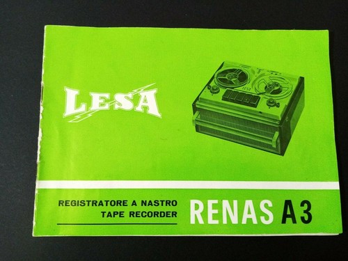 Lesa renas libretto - renas,