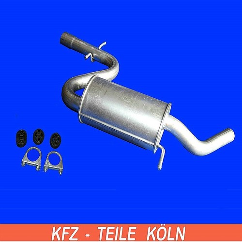 Silenziatore centrale seat - silenziatore,