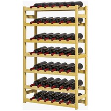 DecHome Scaffale Portabottiglie a 7 Livelli per 42 Bottiglie di Vino 0NDW32F