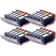 20 cartucce stampante per Canon IP4200 IP4300 IP4500 IP5200 IP5200R IP5300 con chip