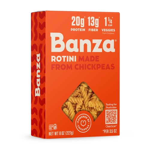 Banza rotini pasta - pasta, ceci