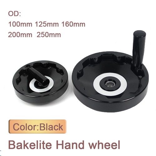 Volantino bachelite nero - bachelite,