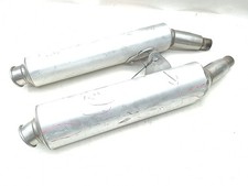COPPIA TERMINALI SCARICO ORIGINALI "GRAFFI" EXHAUSTS DUCATI MONSTER 600 94-97