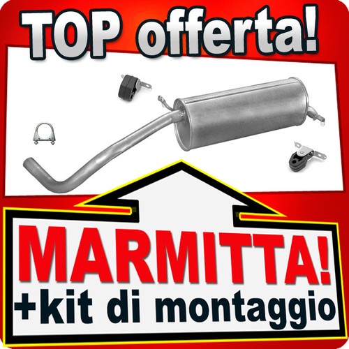 Silenziatore posteriore per - silenziatore,