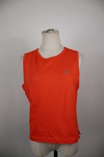 LACOSTE POLO SMANICATA MAGLIA DONNA COTONE 44 WOMAN SHIRT CASUAL VINTAGE LOGO