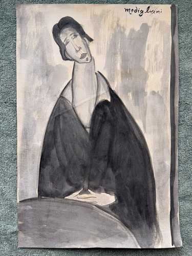 Amedeo modigliani disegno - modigliani, su