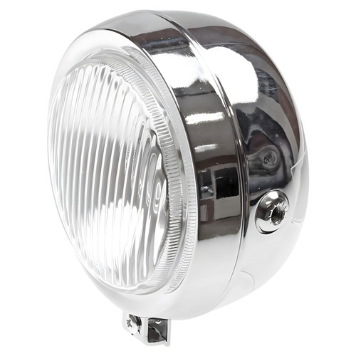 Faro proiettore tondo cromato
